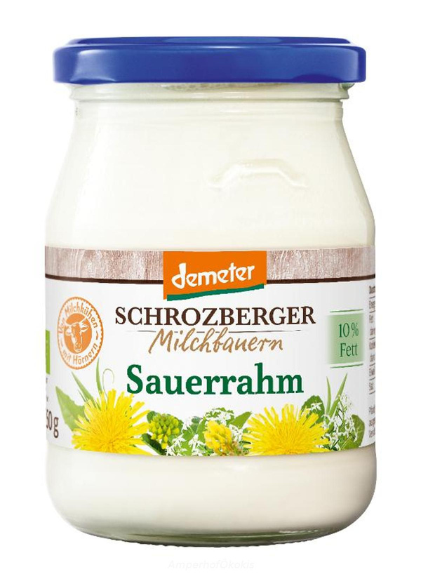 product photo for Sauerrahm 10% 250g Glas