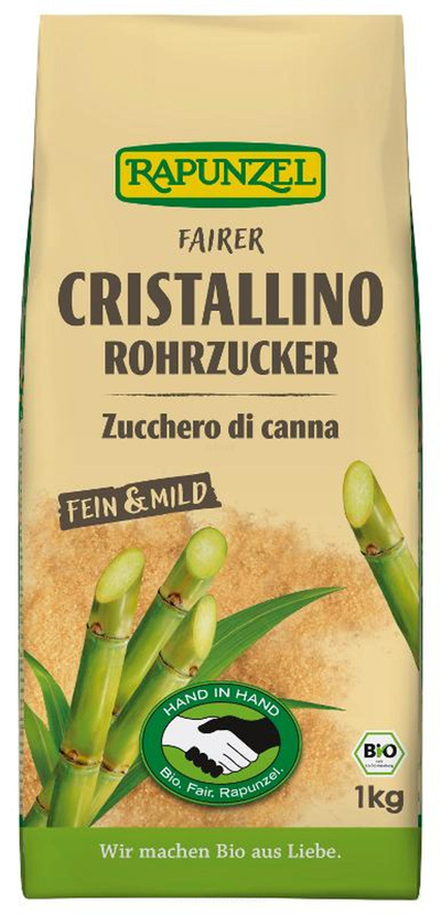 Produktfoto zu Rohrzucker Cristallino 1 kg