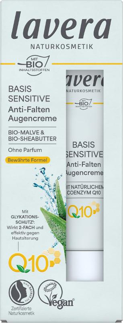Produktfoto zu basis sensitiv Augencreme Q10 15 ml