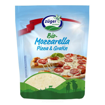 Produktfoto zu Bio-Mozzarella gerieben 150g