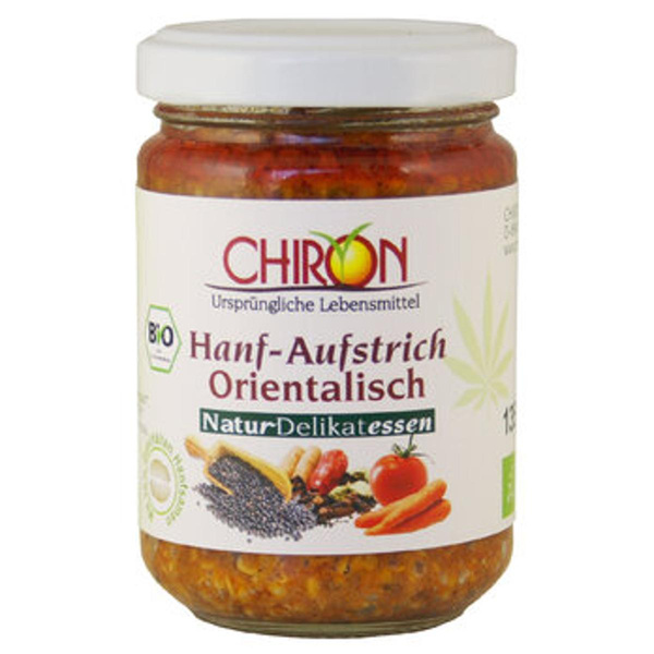 Produktfoto zu Hanfaufstrich orientalisch 135 g