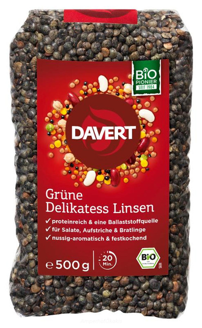 Produktfoto zu Linsen, grün 500g