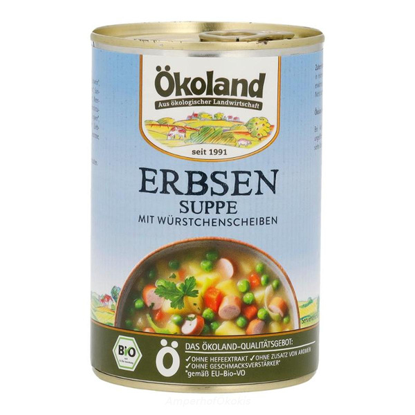 Produktfoto zu Erbsensuppe mit Fleisch 400 g