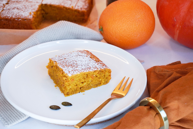 Rezeptbild für Kürbisblondies