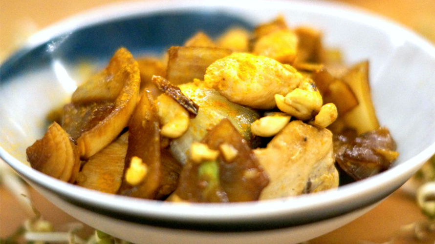 Rezeptbild für Cashew-Hähnchen Pfanne