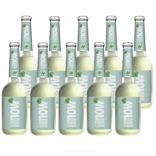 Produktfoto zu now Fresh Lemon 10x0,33 l