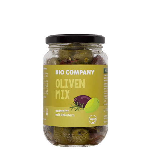 product photo for Oliven Mix Kräuter entsteint 350 g