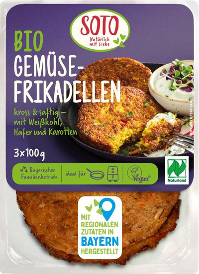 Produktfoto zu Gemüsefrikadelle 300g