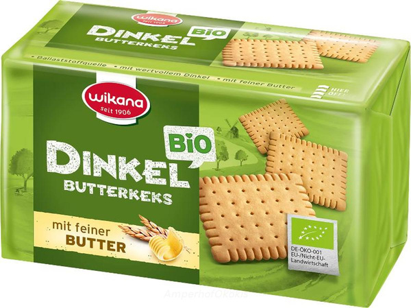 Produktfoto zu Wikana Dinkel Butterkeks 200 g