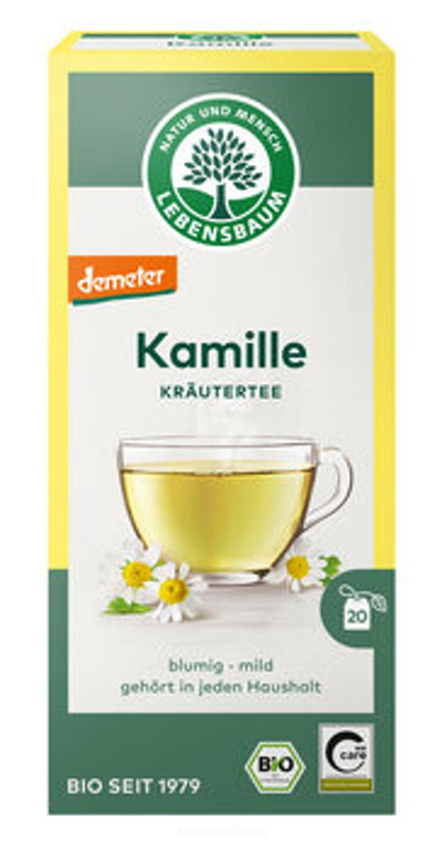 Produktfoto zu Kamillentee, 20 Teebeutel