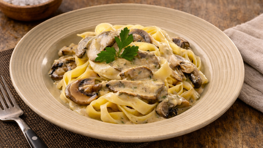 Rezeptbild für Austernseitlinge in Petersilienrahm