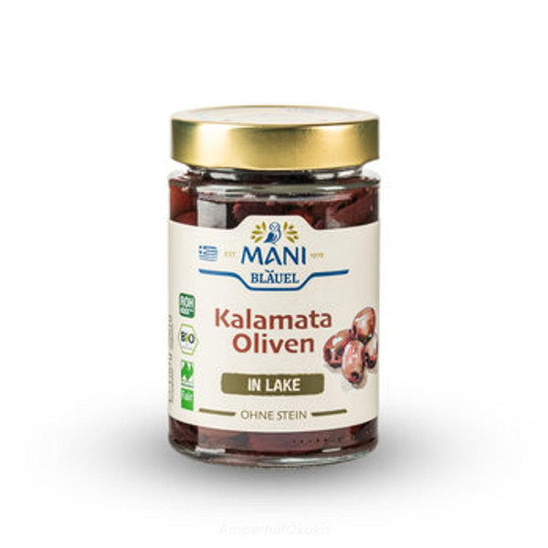 Produktfoto zu Schwarze Oliven entkernt in Lake 280 g
