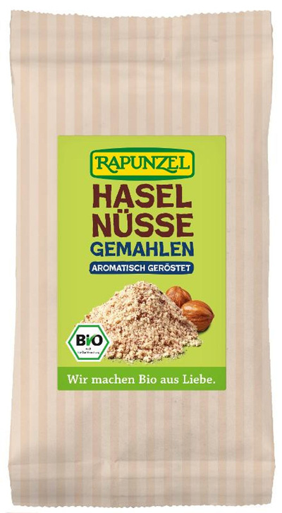 Produktfoto zu Haselnüsse geröstet, gemahlen 125 g