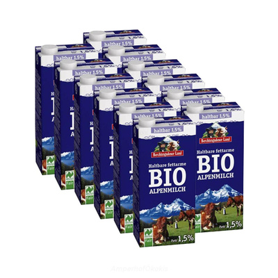 product photo for H-Milch fettarm 1,5%   12x1 l