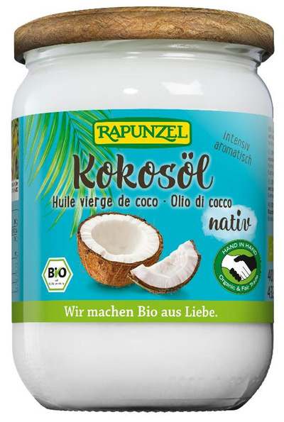 Produktfoto zu Rapunzel Kokosöl nativ 432 g