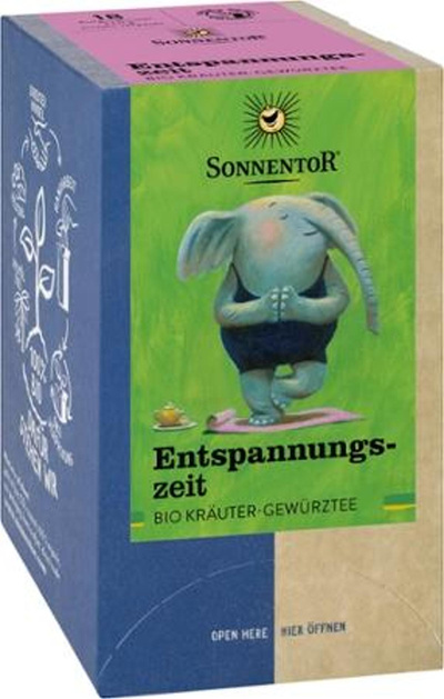 Produktfoto zu Entspannungstee 18 Teebeutel