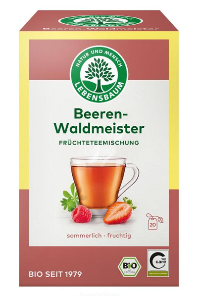 Produktfoto zu Beeren & Waldmeister 20 Teebeutel