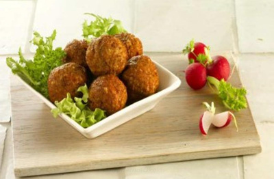 Produktfoto zu Geflügelbällchen 12 Stück 300g Schale gewürzt und gegart