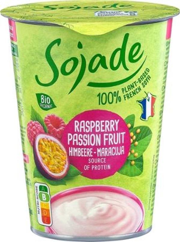 Produktfoto zu Sojade Himbeer Maracuja 400g  probiotisch
