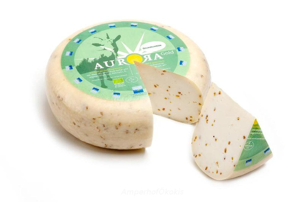 Produktfoto zu Ziegengouda mit Bockshornklee 150g