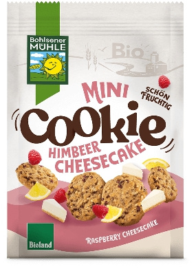 Mini Cookie Himbeer Cheesecake von Bohlsener Mühle TUT GUT! 