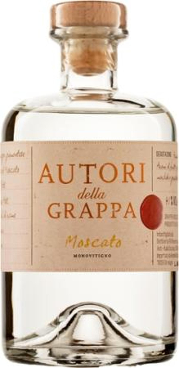 product photo for Grappa Moscato 0,5 l