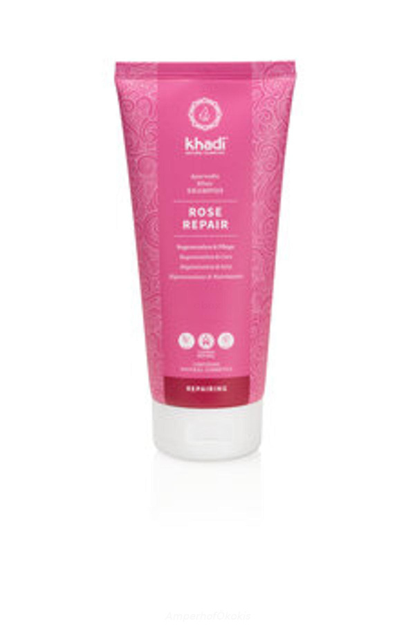 Produktfoto zu Khadi Shampoo Rose Repair 200 ml