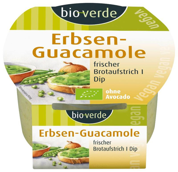 Produktfoto zu Erbsen Guacamole 150 g
