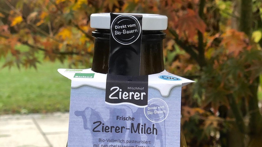 Molkereiprodukte sind bei uns im Glas