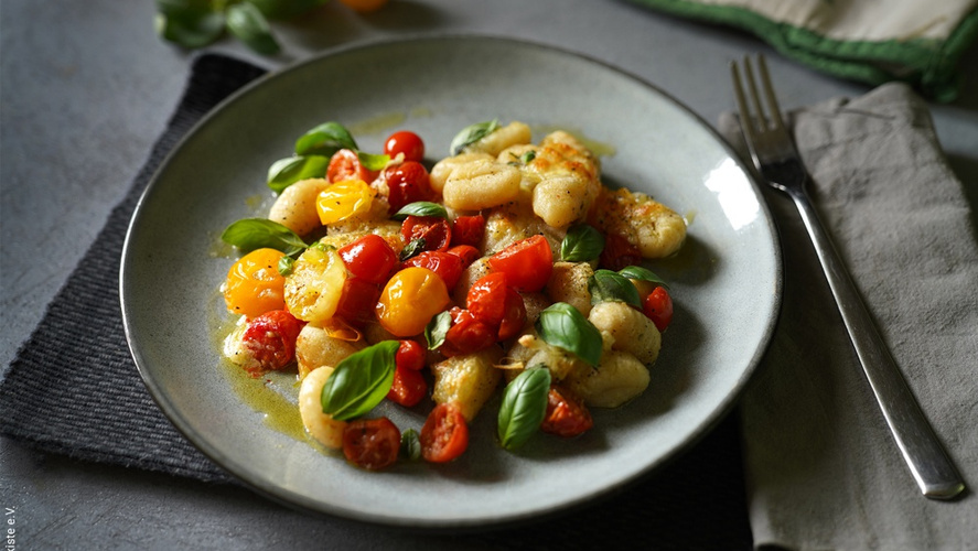 Rezeptbild für Gnocchi Caprese