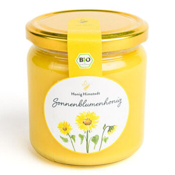 Produktfoto zu Sonnenblumenhonig cremig 500 g