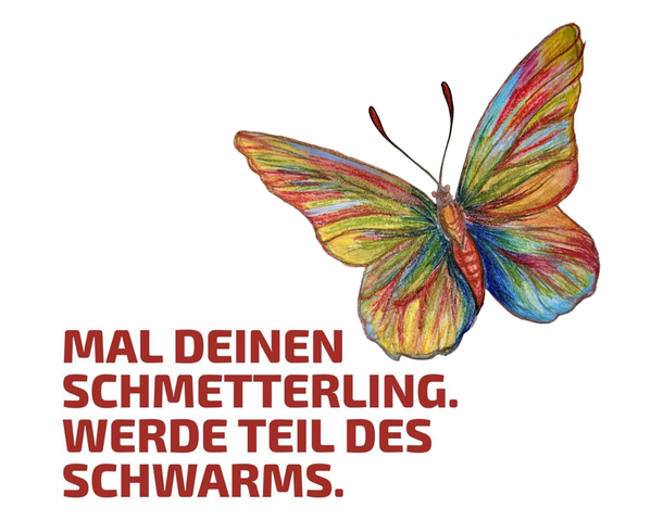 Mal deinen Schmetterling