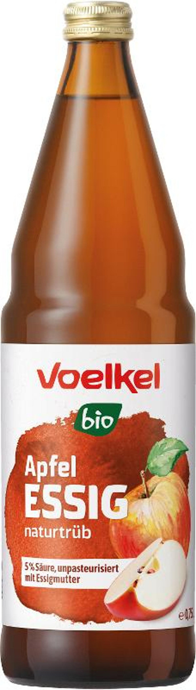 Produktfoto zu Apfelessig naturtrüb 0,75 l