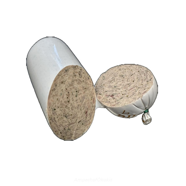 Produktfoto zu Puten-Bärlauchwurst am Stück ca.280g