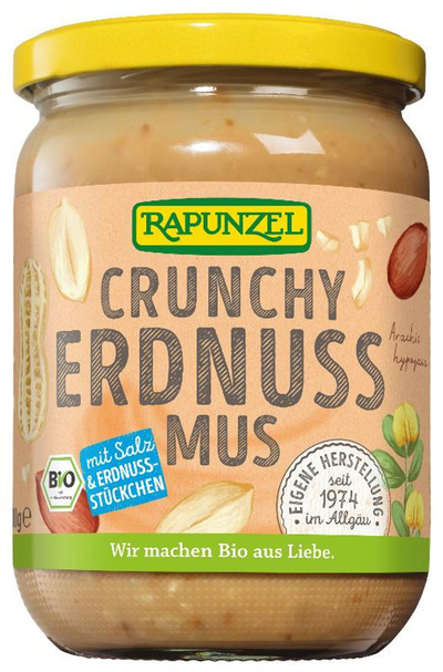 Produktfoto zu Erdnuss Crunchy mit Salz 500 g