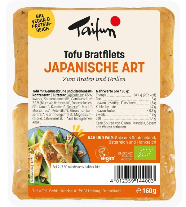 Produktfoto zu Japanische Bratfilet 160g