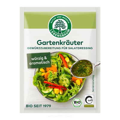 Produktfoto zu Salatdressing Garten Kräuter 3x5 g