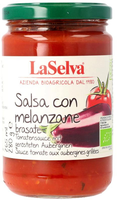 Produktfoto zu Tomatensauce Aubergine 280 g