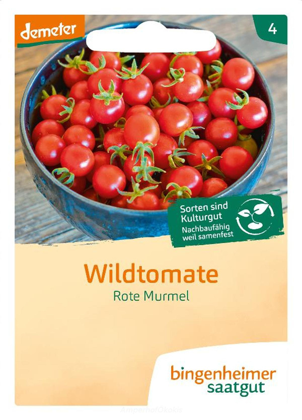 Produktfoto zu Saat: Wildtomate Rote Murmel