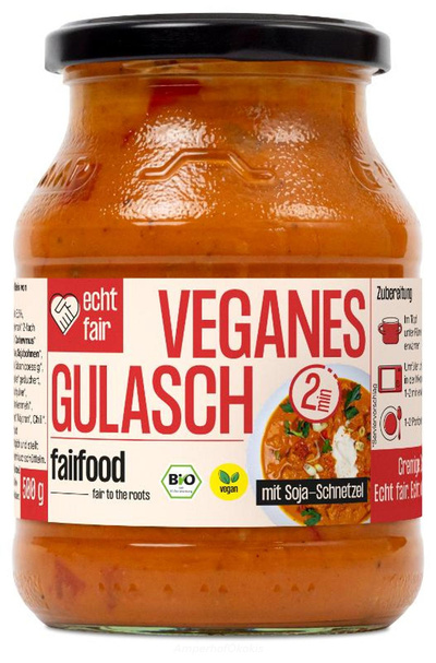 Produktfoto zu Gulaschsuppe vegan 500 g