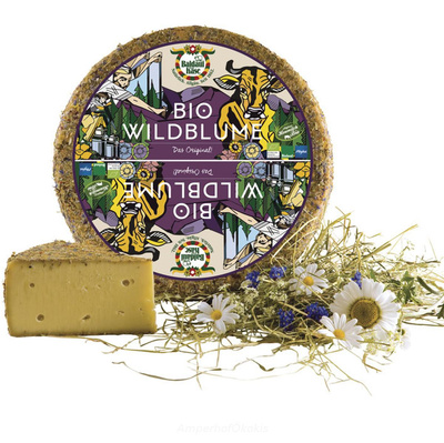 Produktfoto zu Baldauf Bio Allgäuer Wildblumenkäse 180g