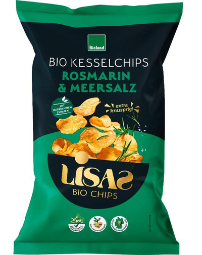 Produktfoto zu Kartoffelchips Rosmarin Meersalz 115 g
